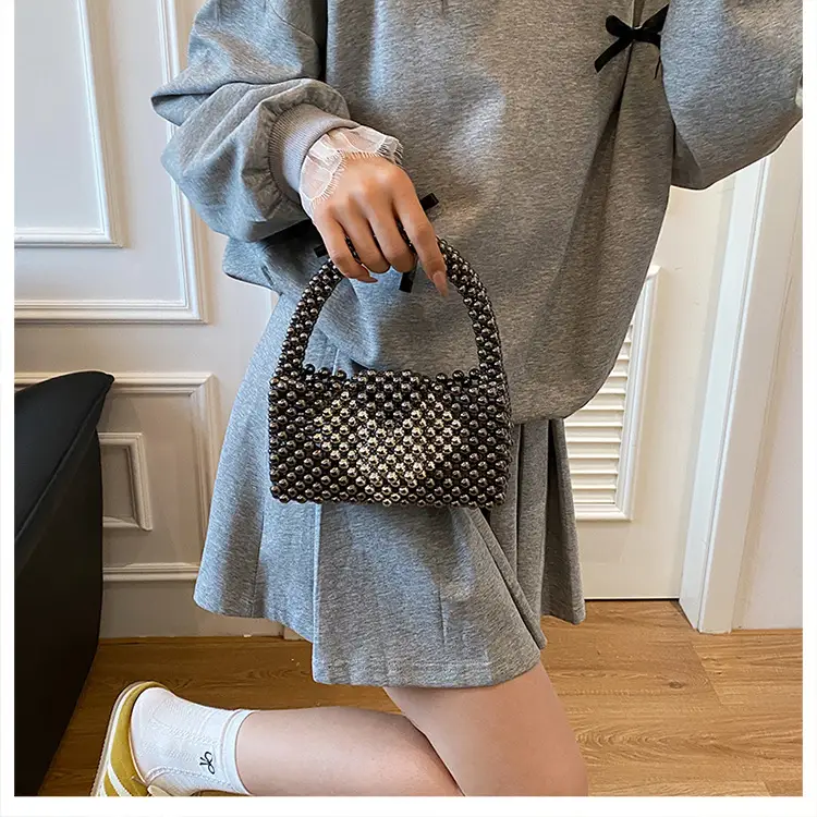 Handheld Pearl Beaded Bag for Women — feature 18