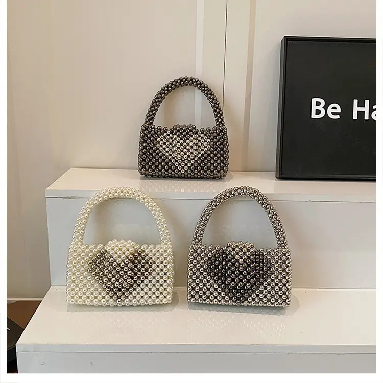 Handheld Pearl Beaded Bag for Women — feature 9