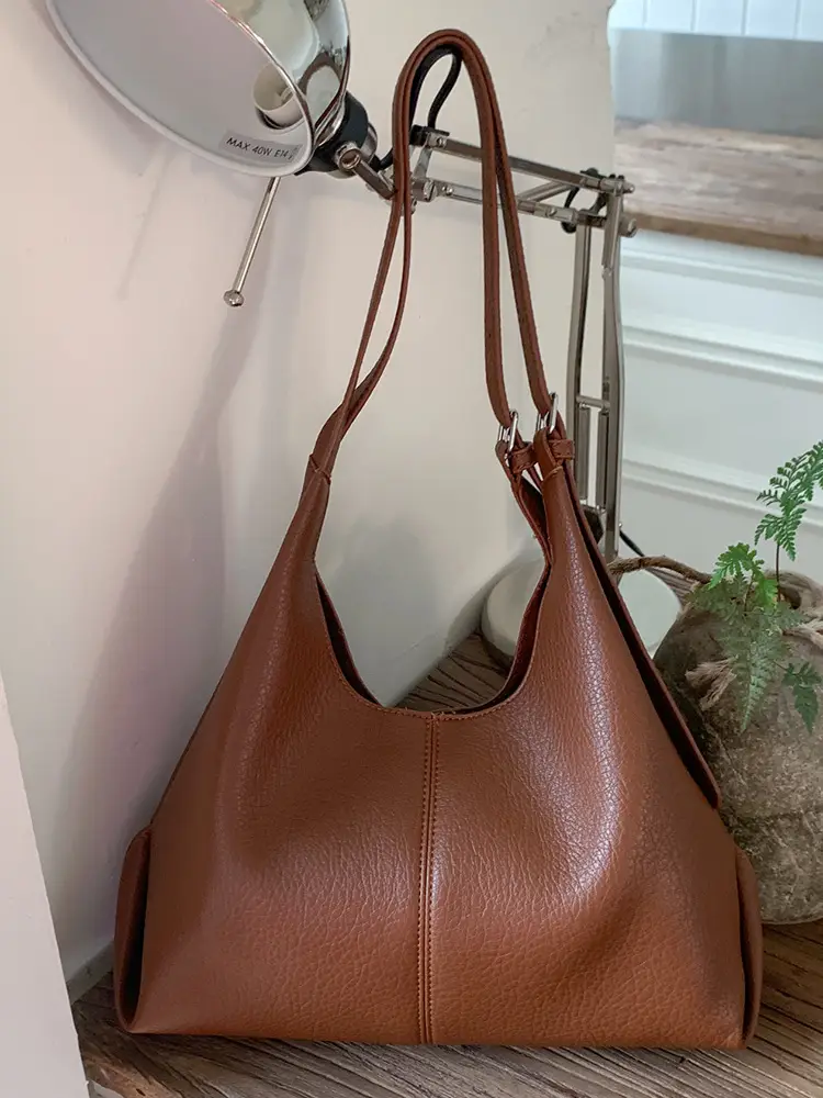 Brown Leather Shoulder Bag for Women 2025 - Image 6