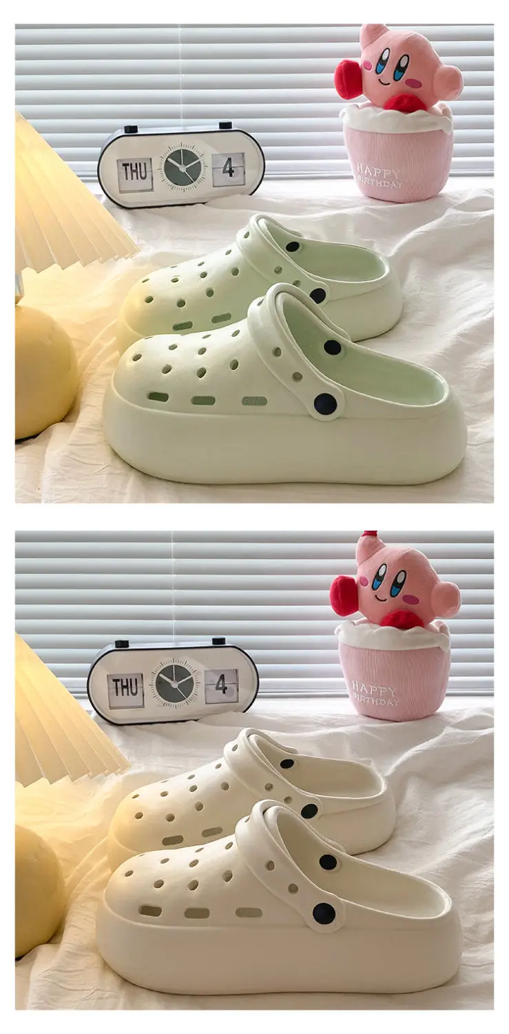 2026 New Model Solid Color Thickened Clogs for Women, Soft Closed-Toe Outdoor Slippers, Eva Home Sandals — feature 16