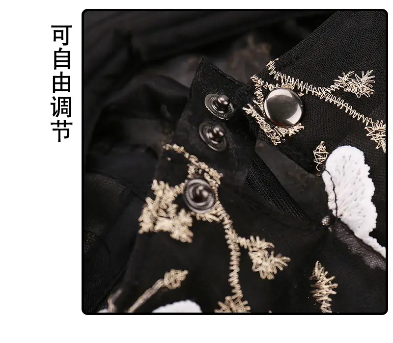 2025 New Butterfly Printed Mesh Cap Black White — feature 12