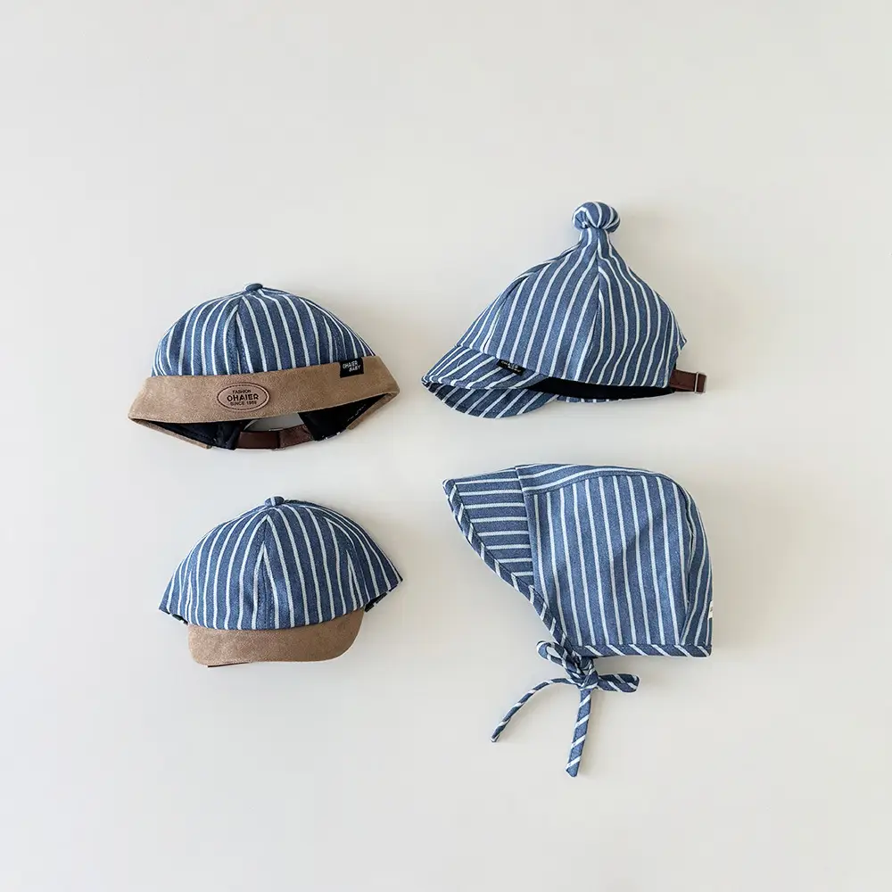 Qiu Nan Baby Hats 2026 Spring Autumn New Style Ins Boys Girls Bucket Hats Wholesale - Image 5