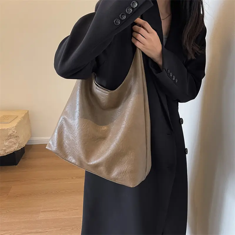 Brown Leather Crossbody Bag for Women 2025 - Image 2
