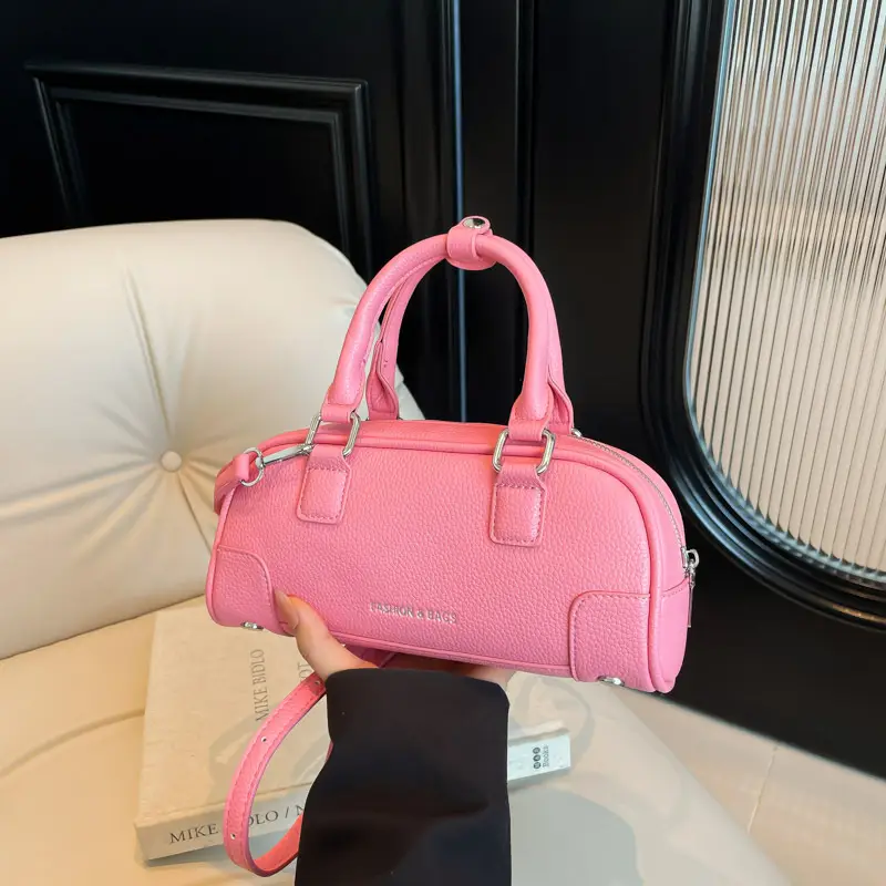 Pink Satchel Crossbody Bag for Women 2025 - Image 3