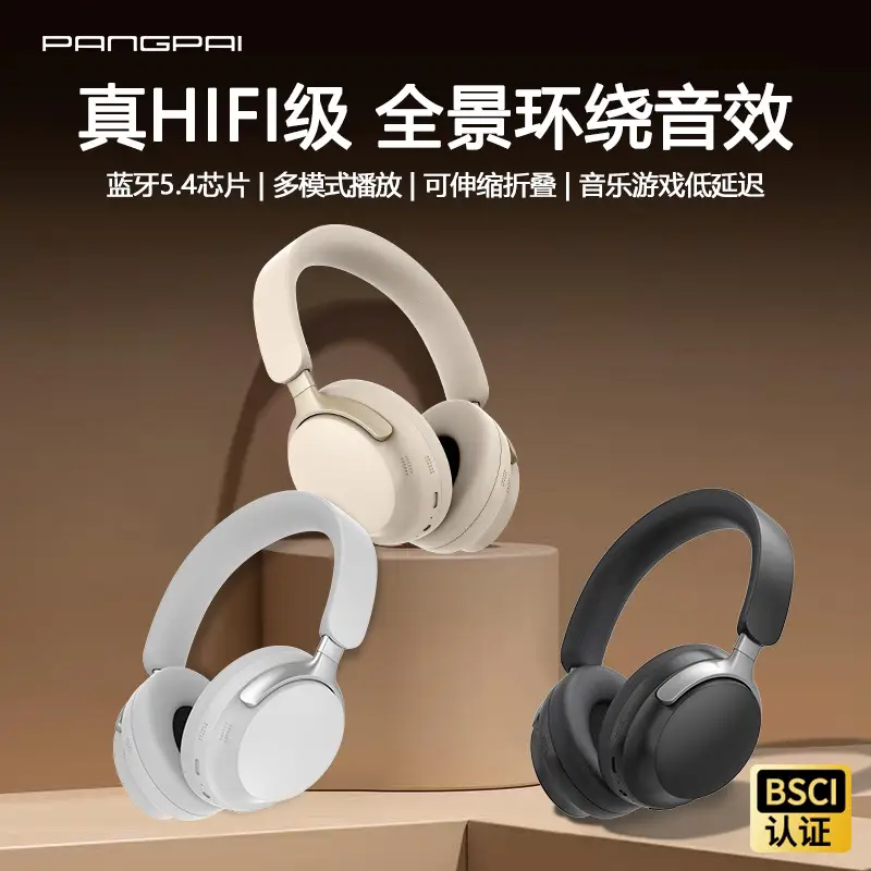 Panoopa White Bluetooth Headset with 17 Speakers - Image 6