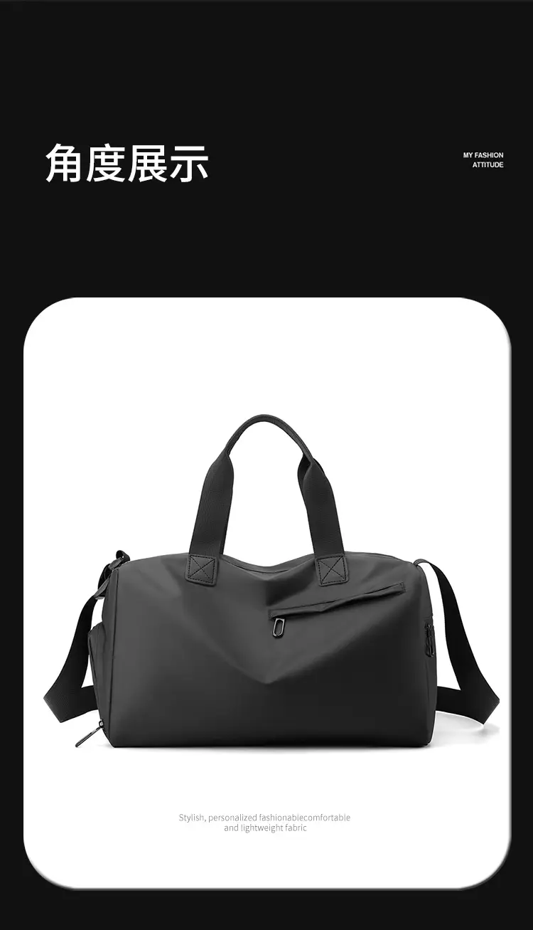 Pink Waterproof Sports Bag for Women & Men — feature 21