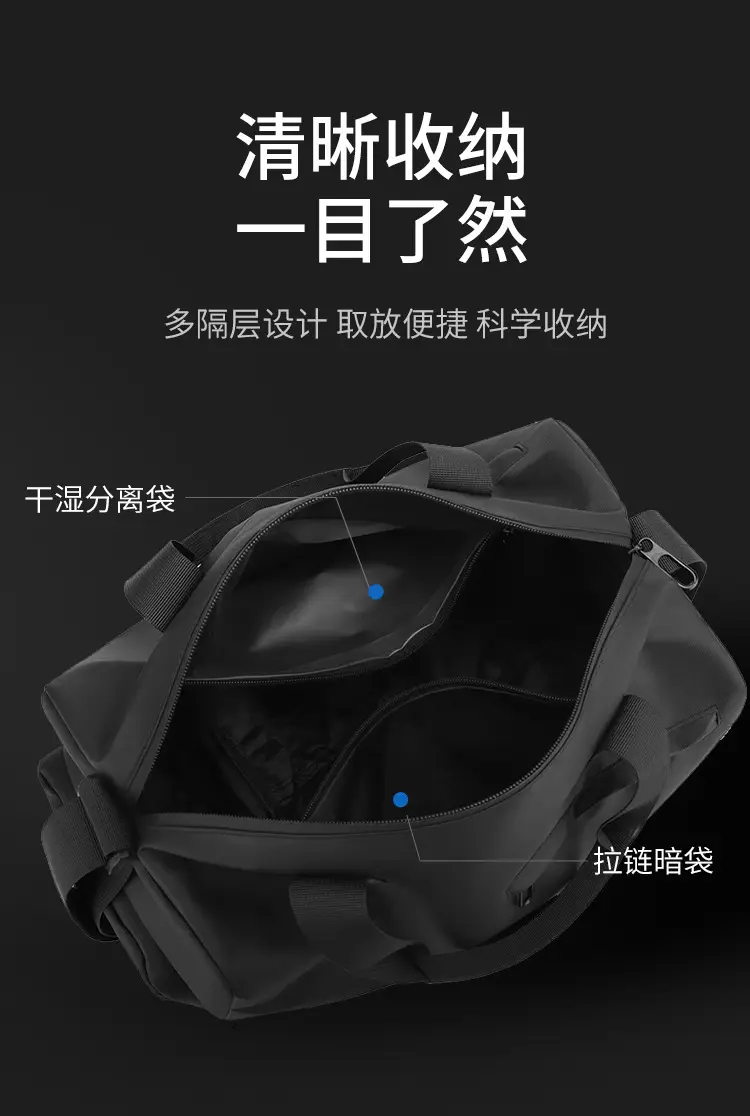 Pink Waterproof Sports Bag for Women & Men — feature 5