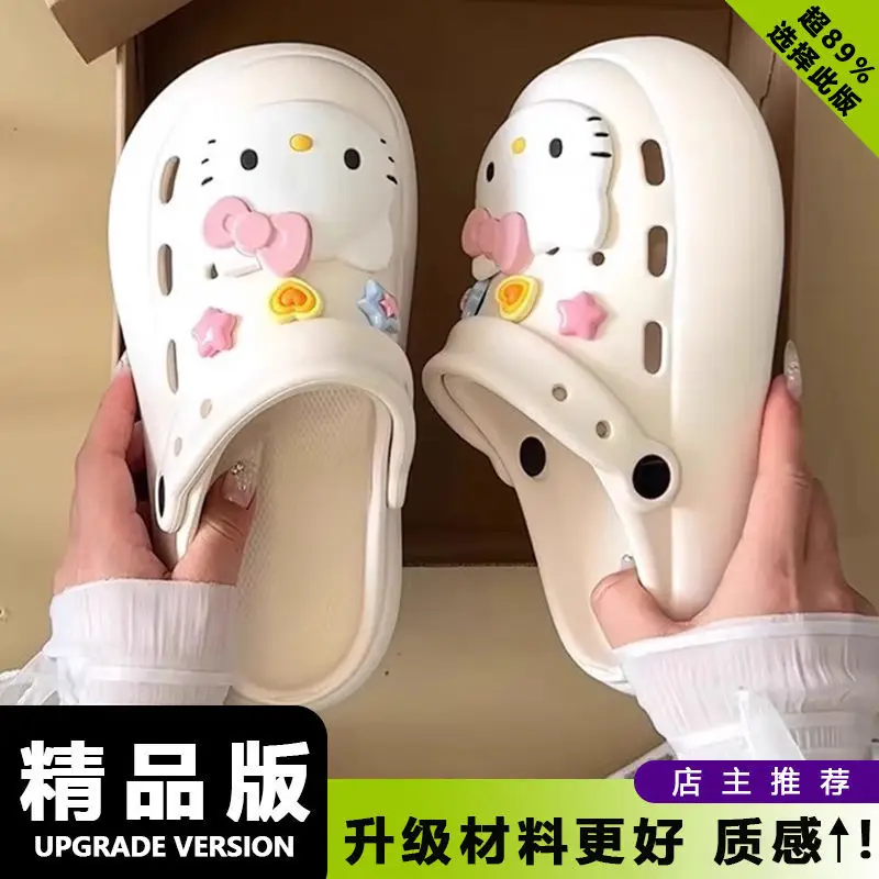 Summer Travel Simple Versatile Non-Slip Eva Soft Thick-Soled Outdoor Clogs Essential Height-Increasing Closed-Toe Mules for Women - Image 19