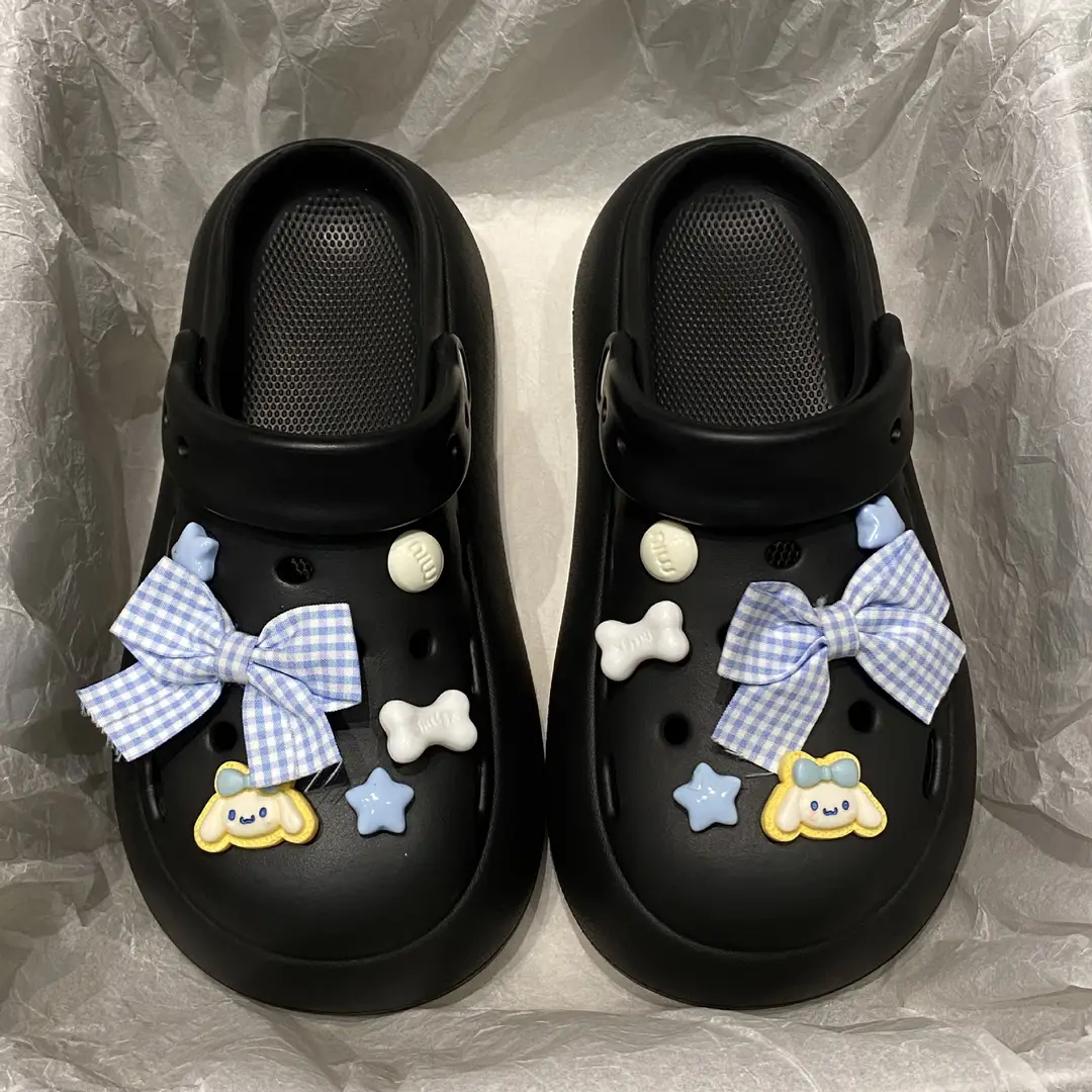 Summer Travel Simple Versatile Non-Slip Eva Soft Thick-Soled Outdoor Clogs Essential Height-Increasing Closed-Toe Mules for Women - Image 20