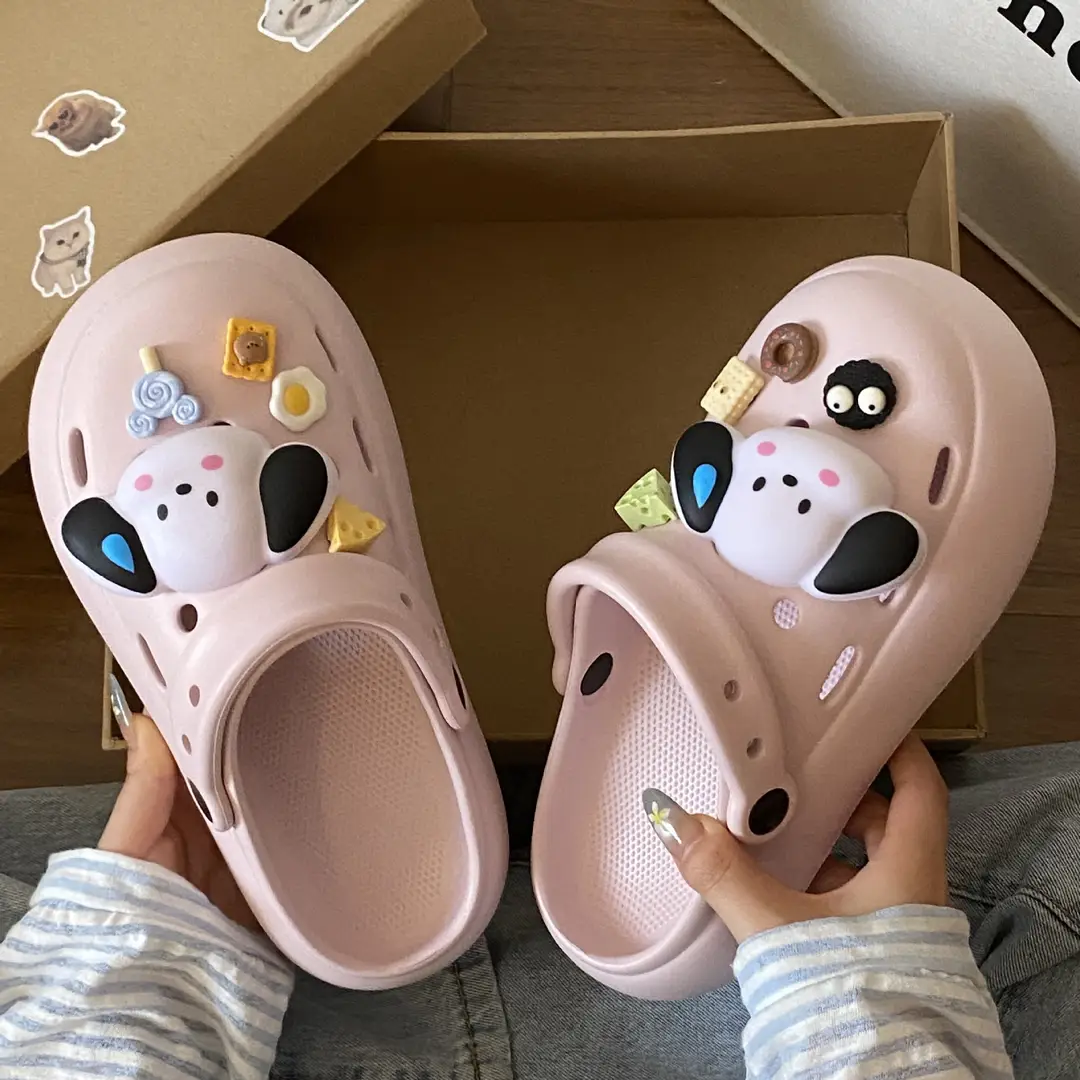 Summer Travel Simple Versatile Non-Slip Eva Soft Thick-Soled Outdoor Clogs Essential Height-Increasing Closed-Toe Mules for Women - Image 29