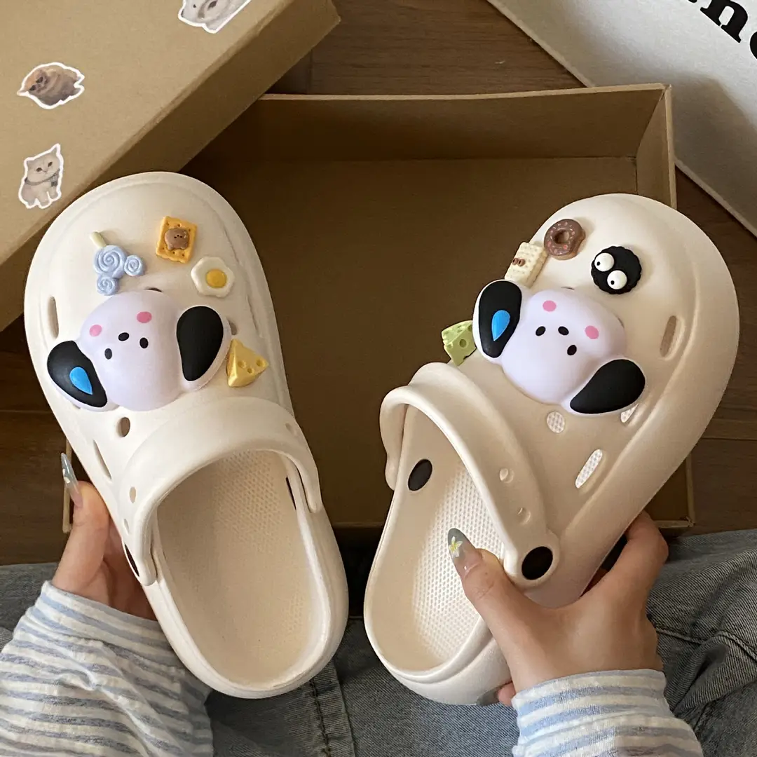 Summer Travel Simple Versatile Non-Slip Eva Soft Thick-Soled Outdoor Clogs Essential Height-Increasing Closed-Toe Mules for Women - Image 30