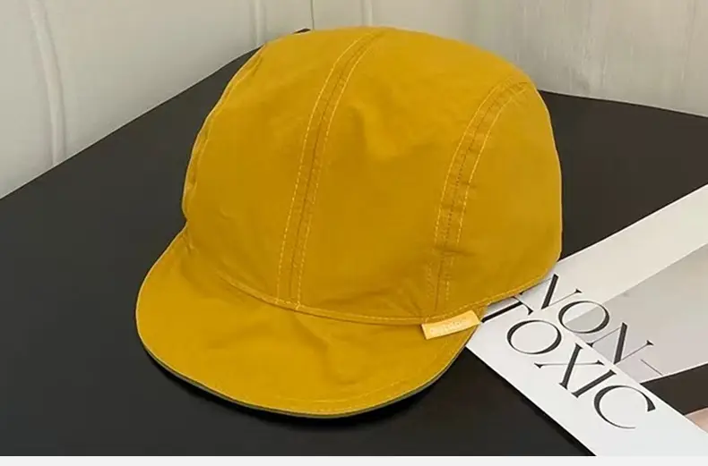 Reversible Sun Hat Green Yellow Lightweight Breathable — feature 13