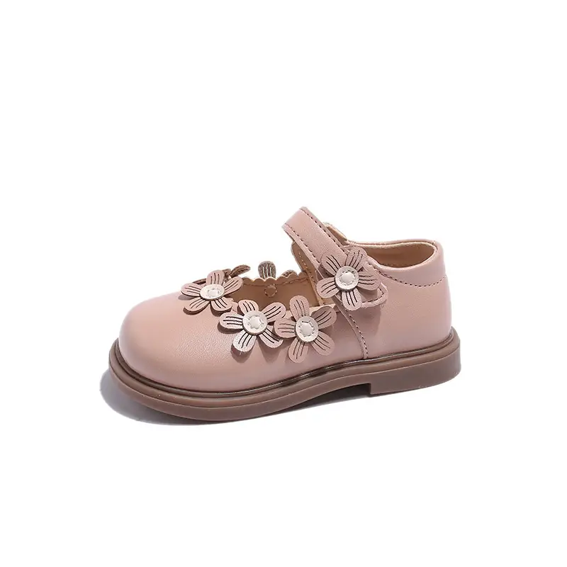 Baby Girl Floral Flat Shoes Small 1-3Yrs