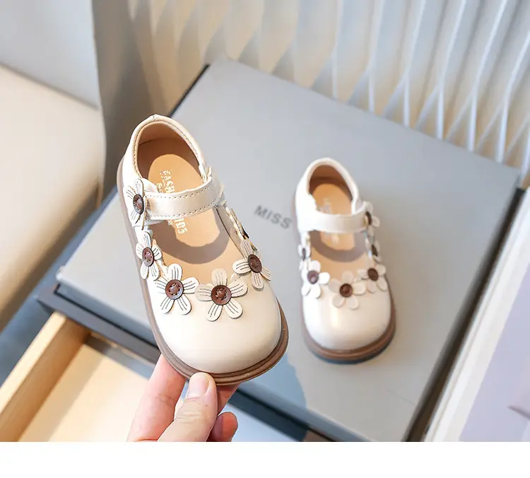 Baby Girl Floral Flat Shoes Small 1-3Yrs — feature 7