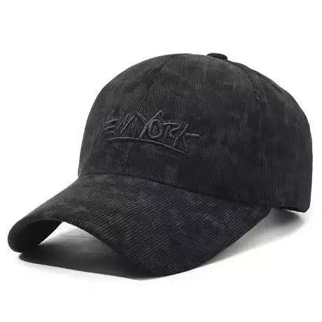 New York Logo Duckbill Cap Black Women Winter Cycling — feature 3