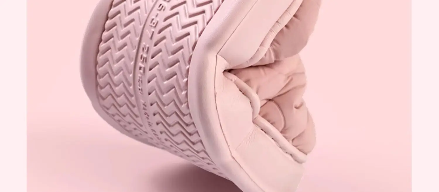Women Rainproof Cotton Slippers Winter Warm Purple — feature 11