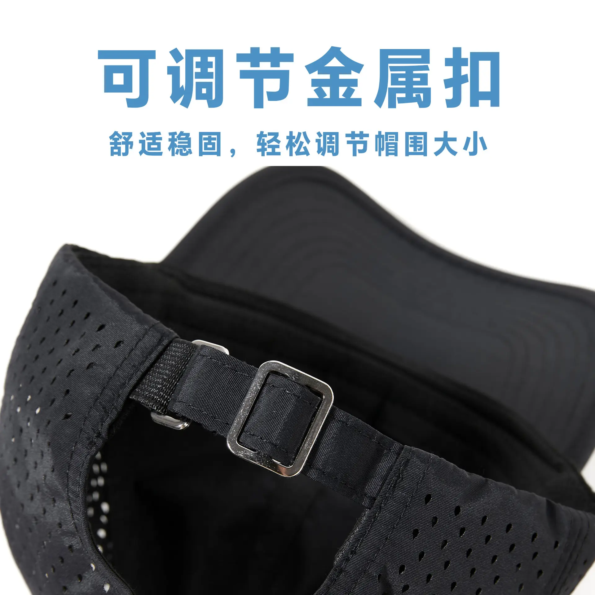 Men Sports Cap Grey Breathable UV Protective