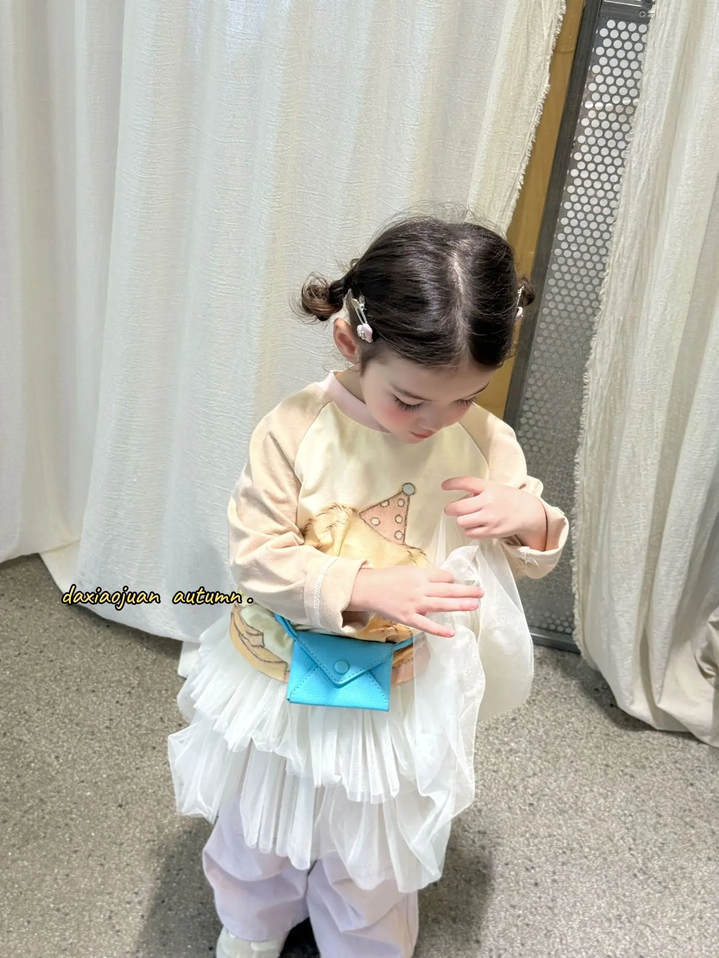 Girls Raglan Sleeve T-Shirt Spring Autumn Color Blocking — feature 12