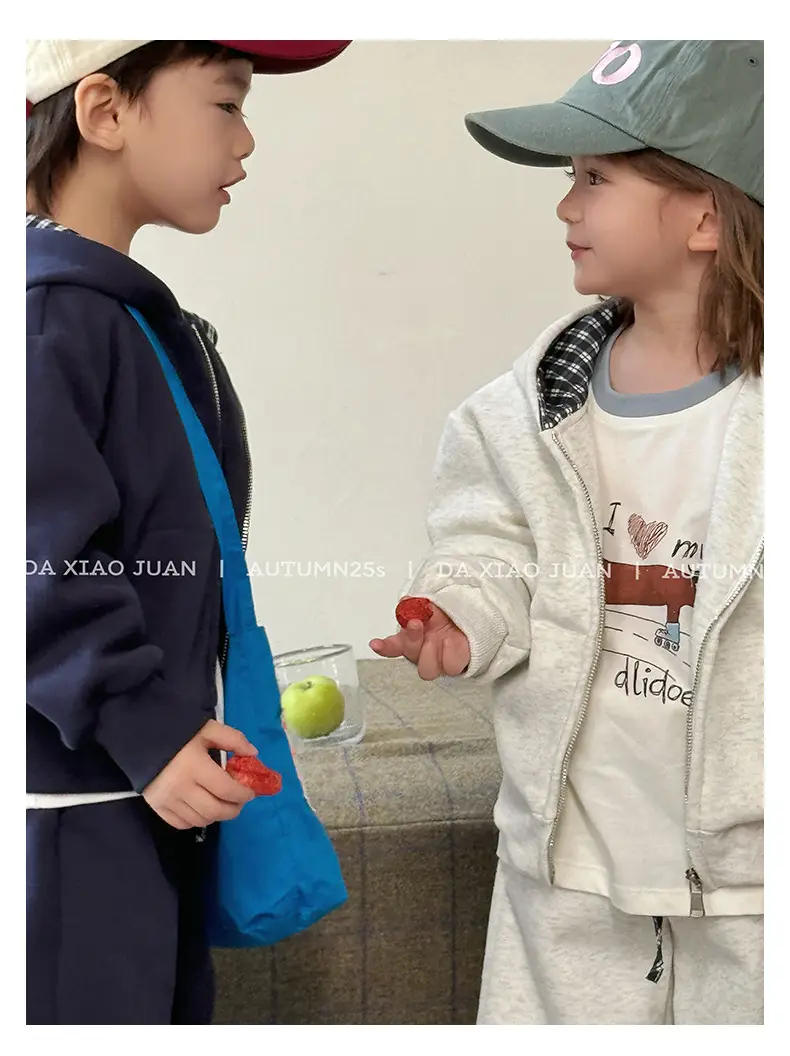 Girls Raglan Sleeve T-Shirt Spring Autumn Color Blocking — feature 35
