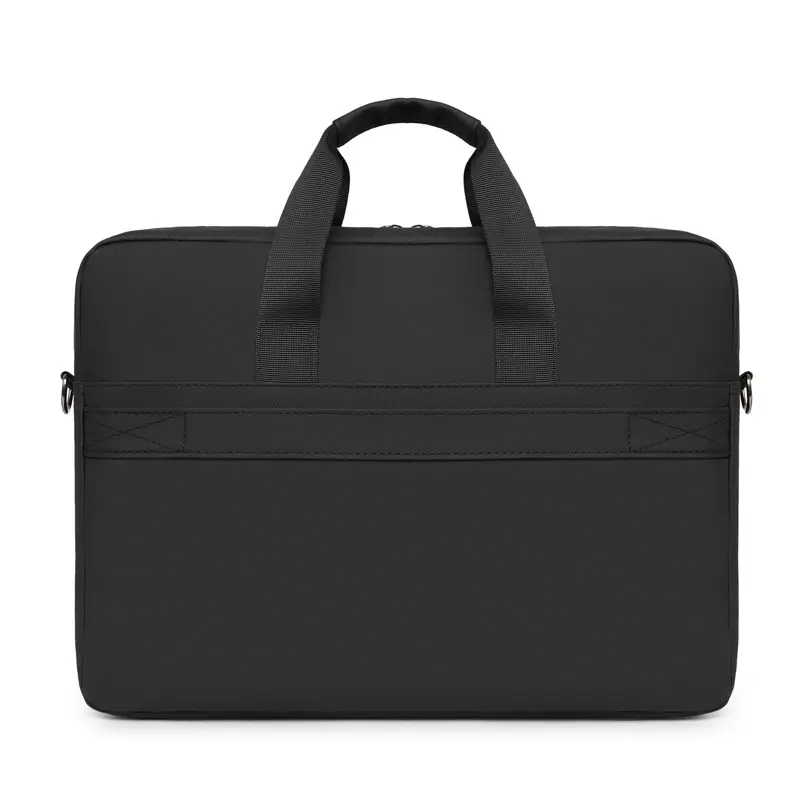 16.1inch Business Laptop Bag Black Shoulder Bag Large Capacity - Image 5