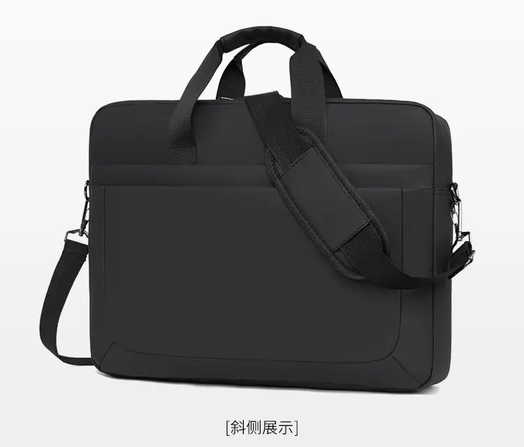 16.1inch Business Laptop Bag Black Shoulder Bag Large Capacity — feature 33