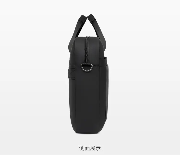 16.1inch Business Laptop Bag Black Shoulder Bag Large Capacity — feature 34