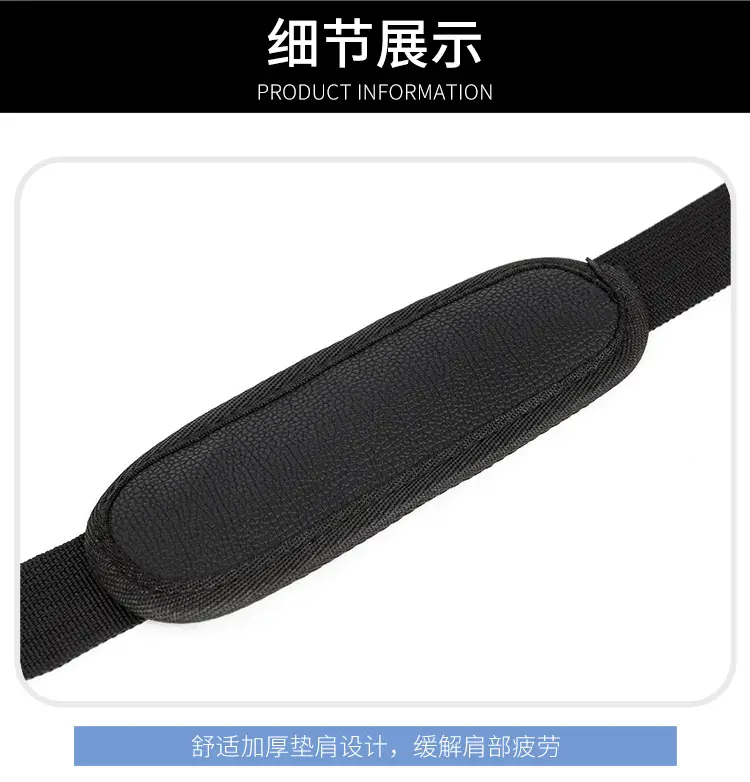 16.1inch Business Laptop Bag Black Shoulder Bag Large Capacity — feature 37