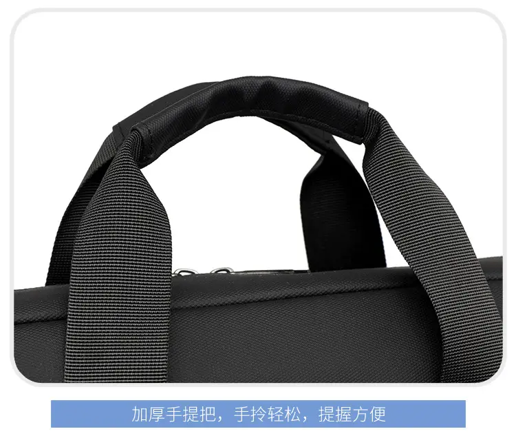 16.1inch Business Laptop Bag Black Shoulder Bag Large Capacity — feature 39