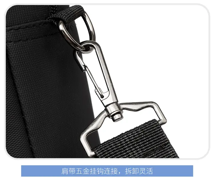 16.1inch Business Laptop Bag Black Shoulder Bag Large Capacity — feature 40