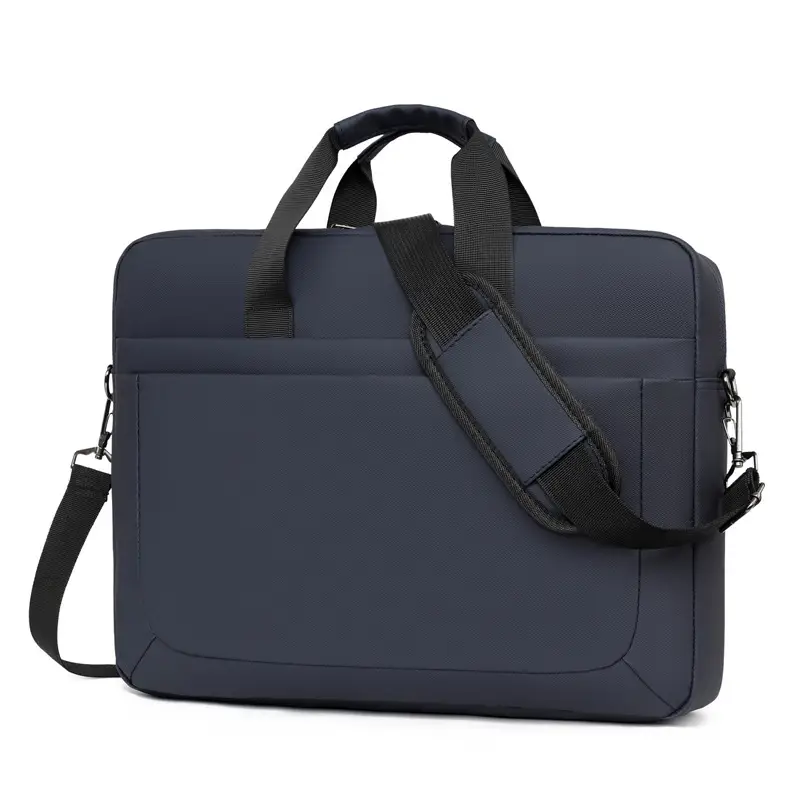 16.1inch Business Laptop Bag Black Shoulder Bag Large Capacity - Image 3