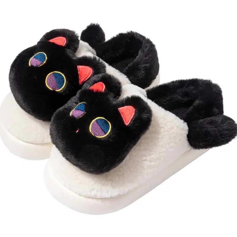 Cartoon Cartoon Slippers Women Winter Warm Plush - Image 8