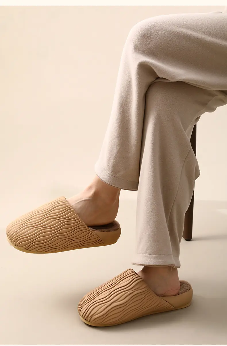 Waterproof Fleece Lined Slippers for Women Winter — feature 16