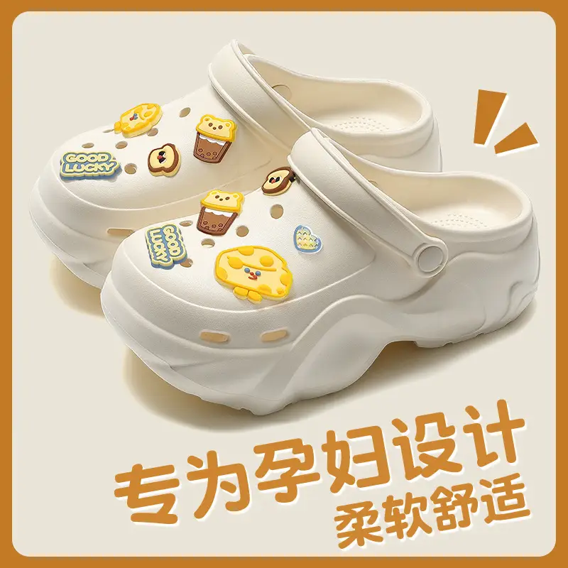 Women's Clogs with Cloud-Like Arch Support, Eva Thick-Soled Height-Increasing Slippers, Women's High-Heeled Sandals Wholesale - Image 25