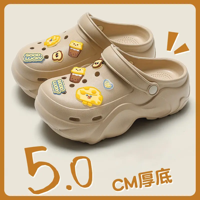 Women's Clogs with Cloud-Like Arch Support, Eva Thick-Soled Height-Increasing Slippers, Women's High-Heeled Sandals Wholesale - Image 27