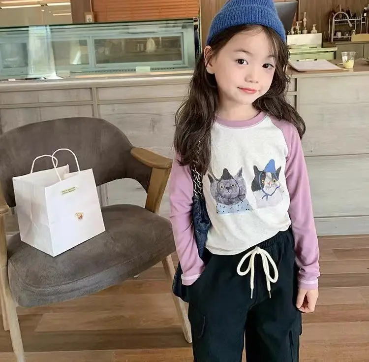Boy's Grey Polo Long Sleeve T-Shirt 2025 - Image 3