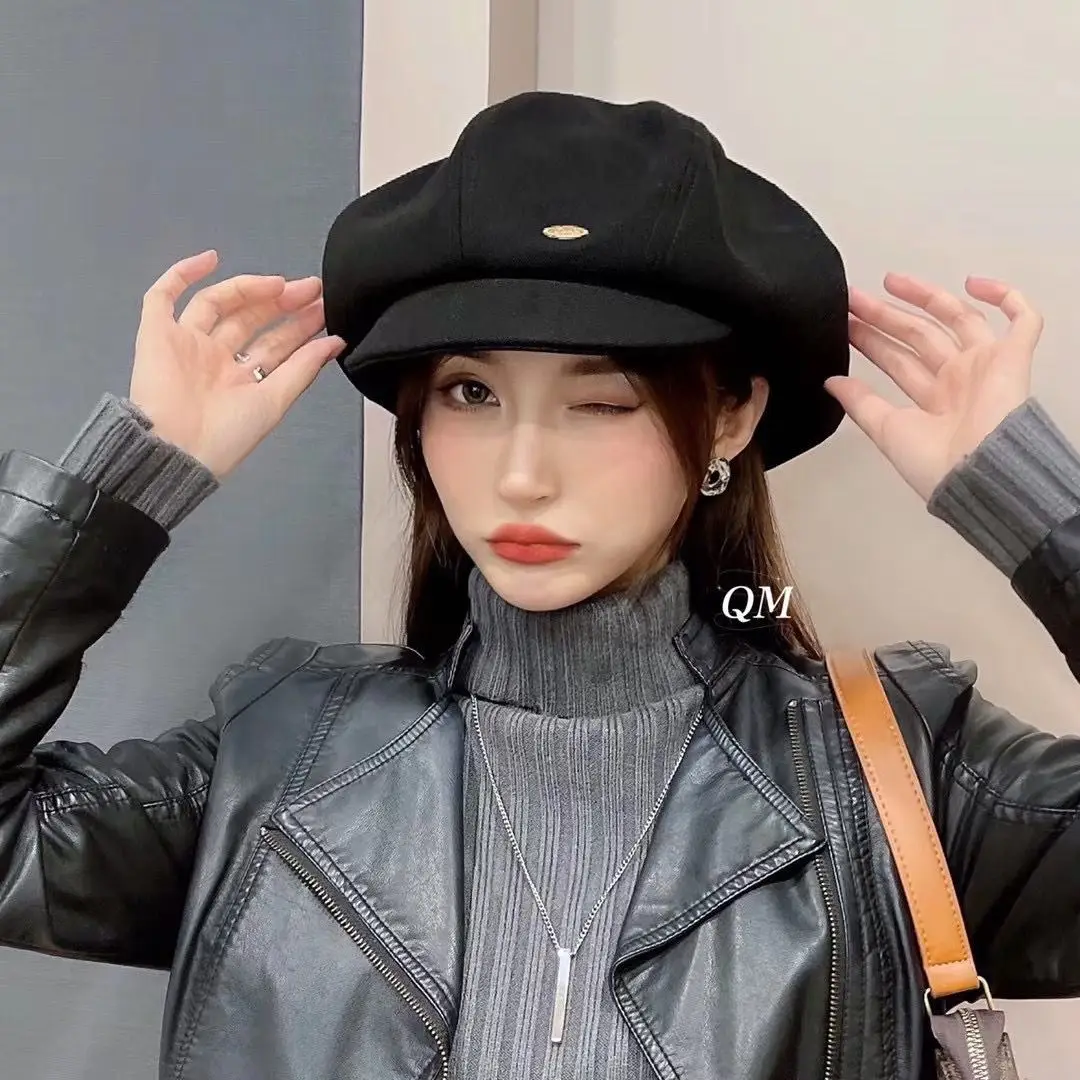 French Style Beret Hat for Women Large Cloud Duckbill - Image 6