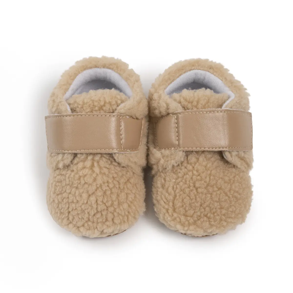Winter Baby Shoes Soft Fleece Velcro Toddlers — feature 23