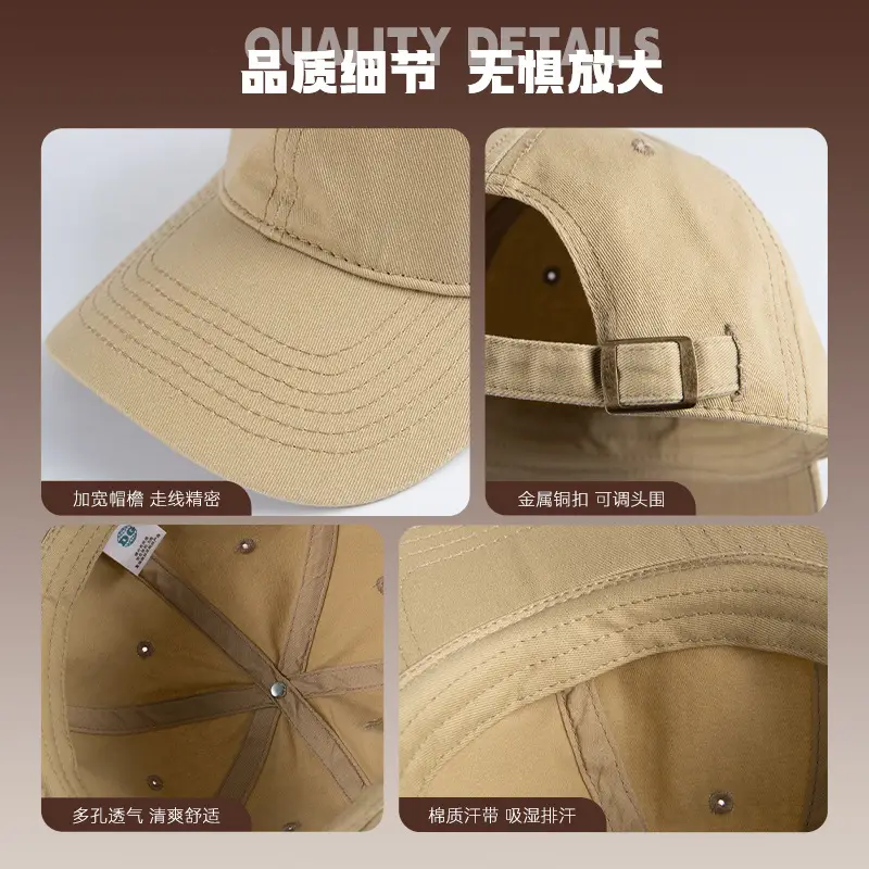 Adjustable Red Baseball Cap with Logo Print - Image 17