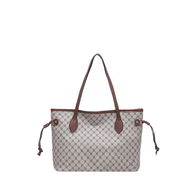 2026 Women's Large Capacity Cross-Border Tote Bag with Retro Print — feature 25