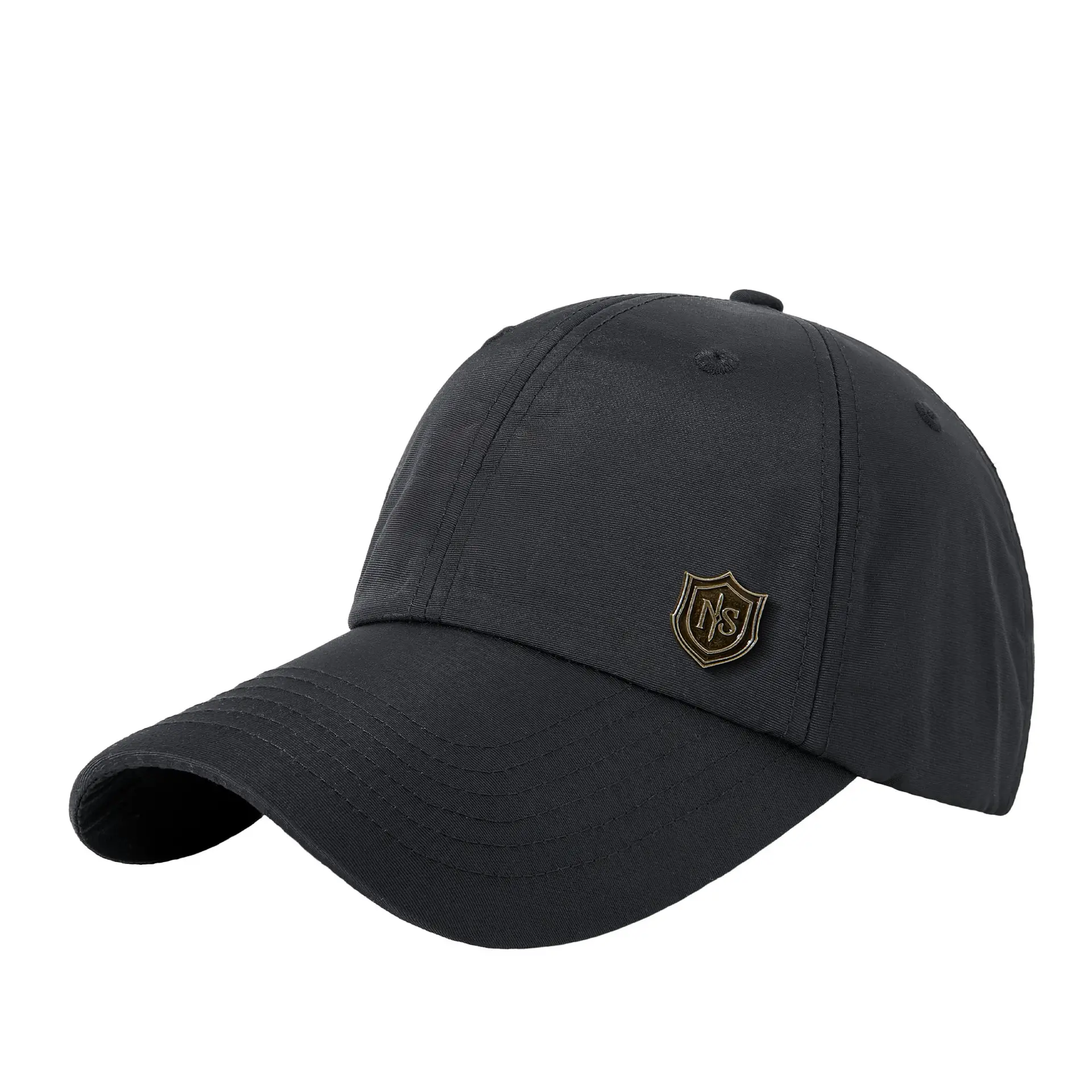 Men Summer Baseball Cap Soft Top, Large Fit, Quick-Dry Sun Hat