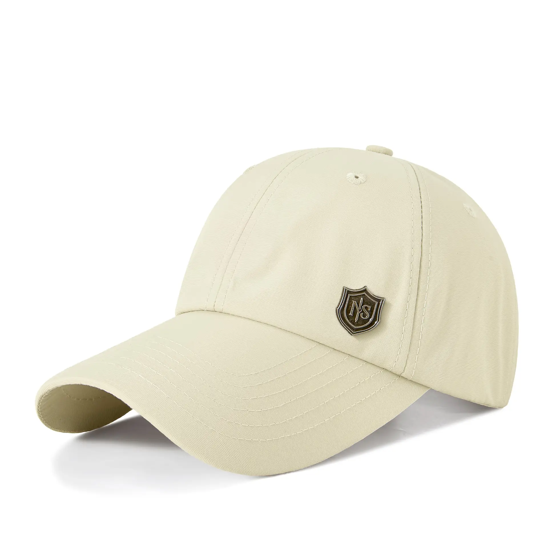 Men Summer Baseball Cap Soft Top, Large Fit, Quick-Dry Sun Hat