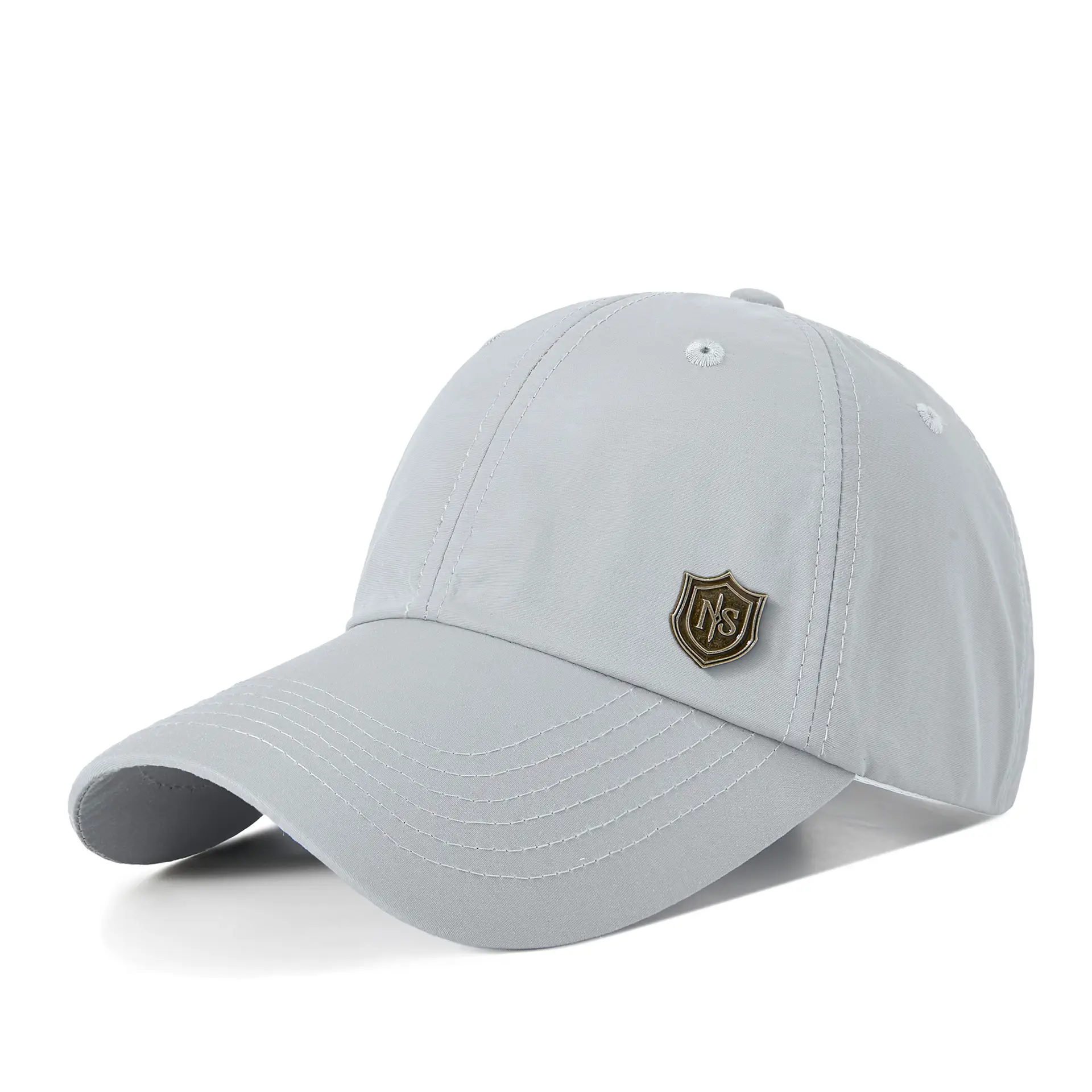Men Summer Baseball Cap Soft Top, Large Fit, Quick-Dry Sun Hat