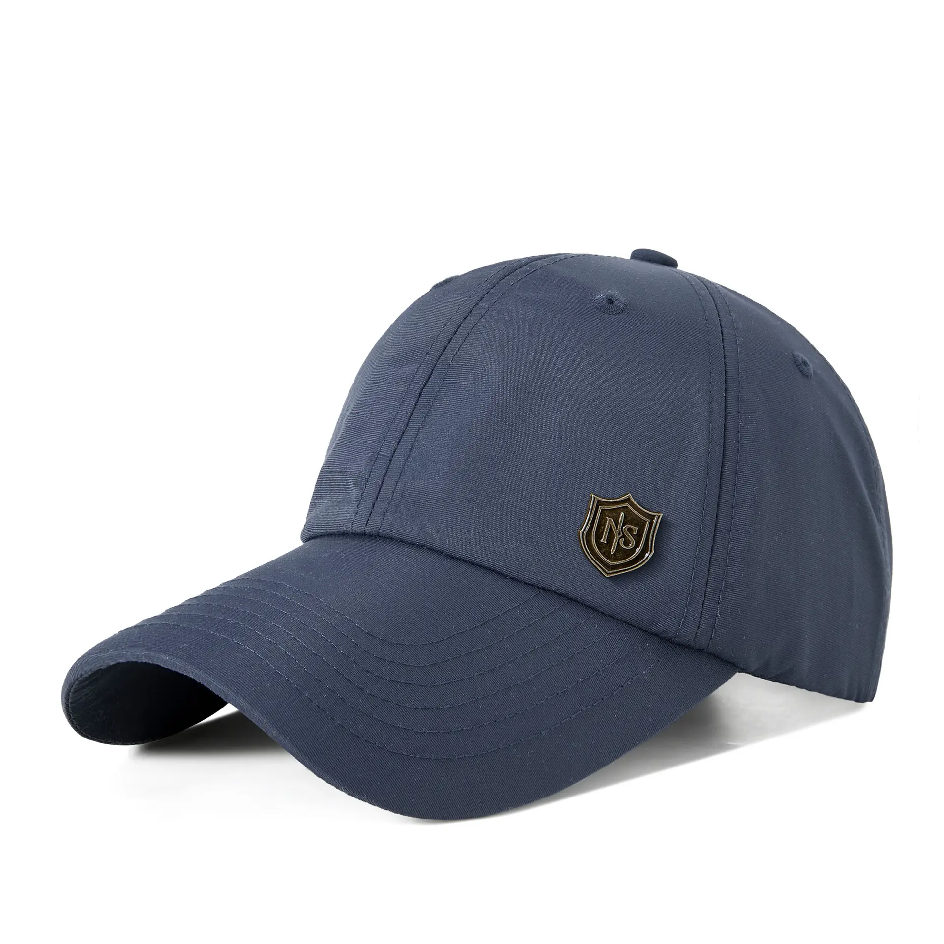 Men Summer Baseball Cap Soft Top, Large Fit, Quick-Dry Sun Hat