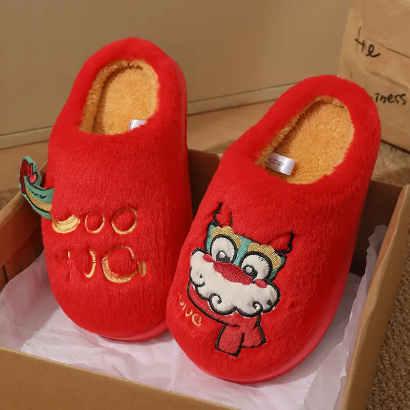 Warm Cotton Slippers for Women Winter 2024 - Image 2