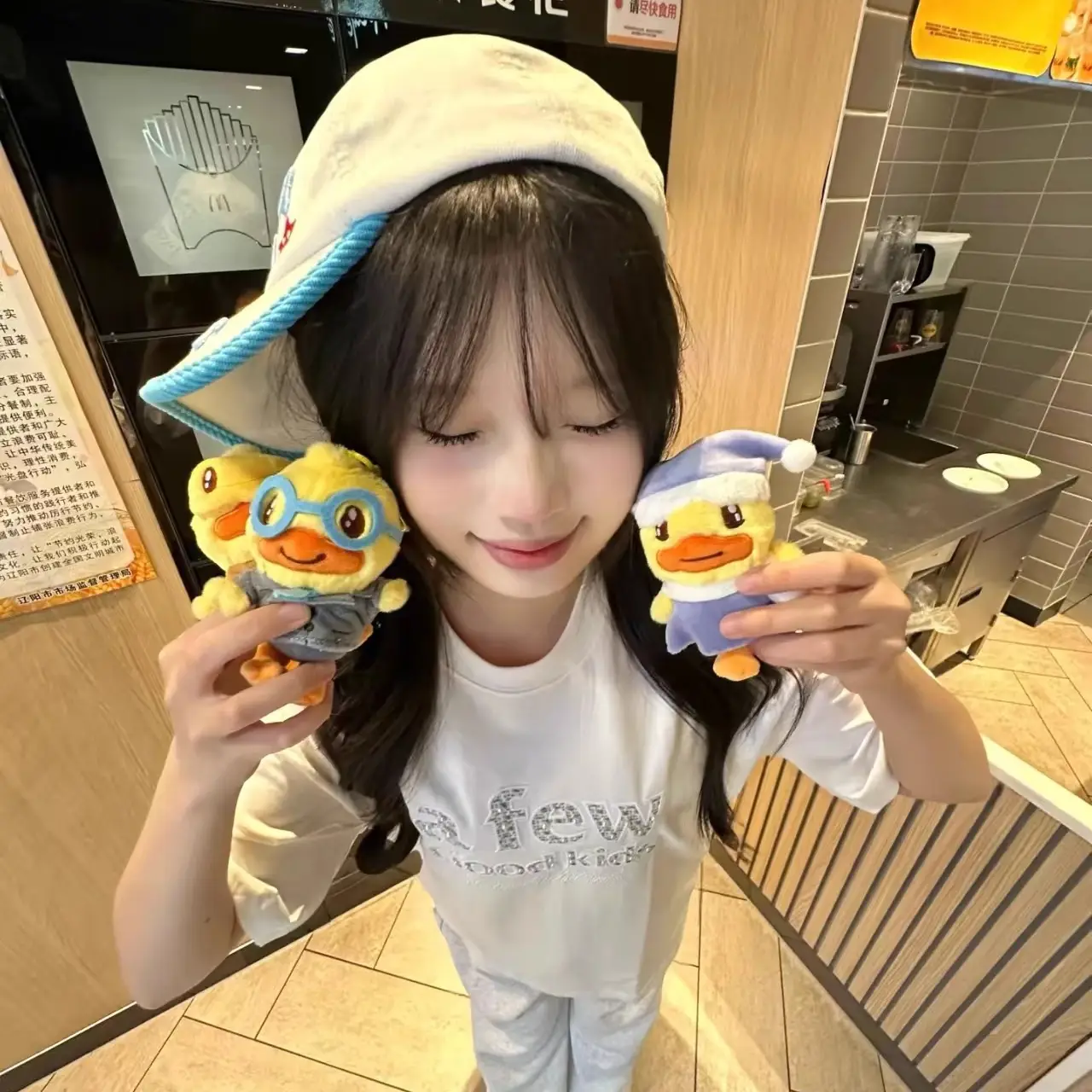 2025 New Korean Version Cute Cartoon Duckbill Cap for Women