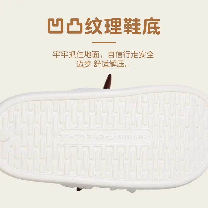 Women Cotton Slippers Warm Plush Winter Indoor Outdoor - Image 6