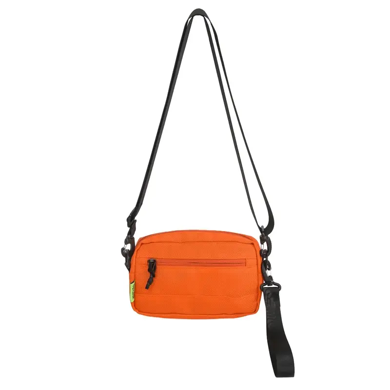 Orange Crossbody Bag for Men Large Capacity - Image 4