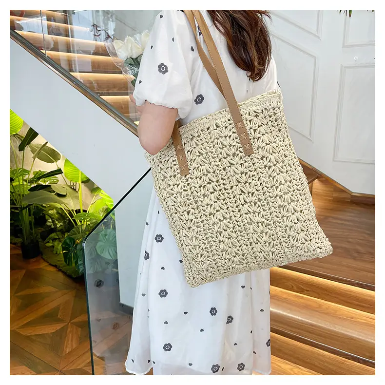 Women Woven Shoulder Bag 2025 New Style Tote — feature 12