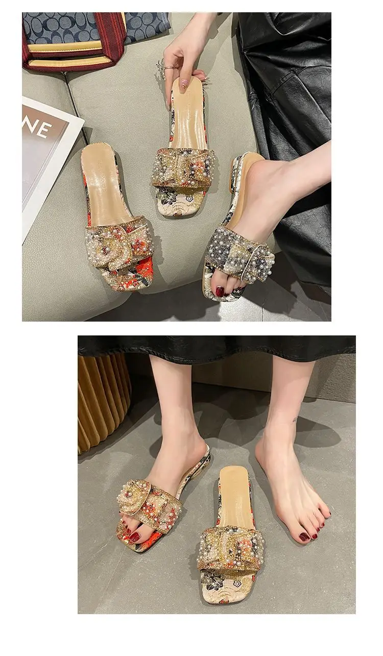 Women's Bow Fairy Slippers with Thick Heel 2025 — feature 7