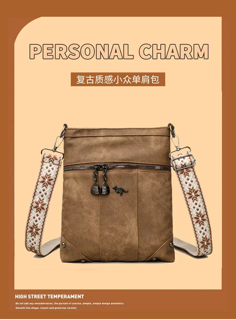 Women's Crossbody Travel Bag with Adjustable Strap — feature 2